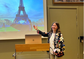 Hedda fortalte om sitt år på utveksling i Frankrike
