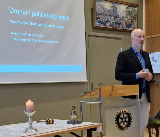 Droner ved Bendik Vormeland Rø - Tema : Politiets hjelp til riktig situasjonsforståelse